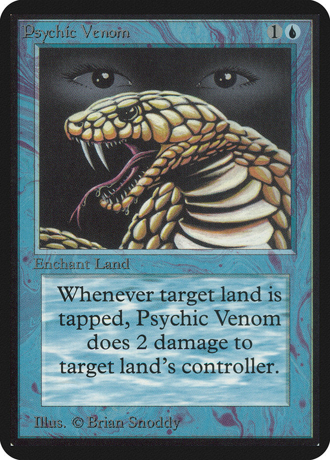 Psychic Venom [Alpha Edition] | Deep Dive Games St. Marys