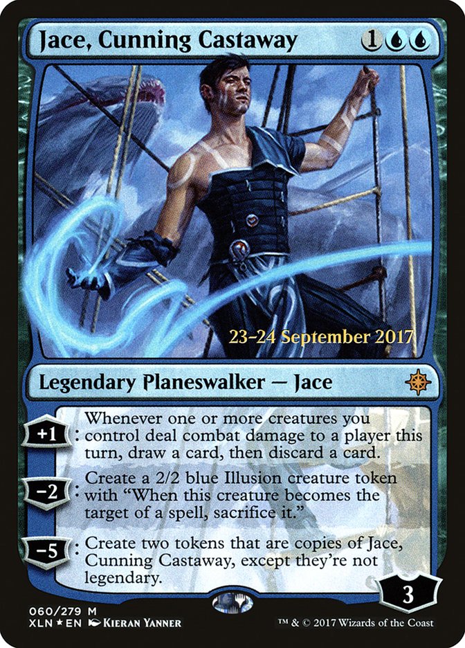 Jace, Cunning Castaway [Ixalan Prerelease Promos] | Deep Dive Games St. Marys