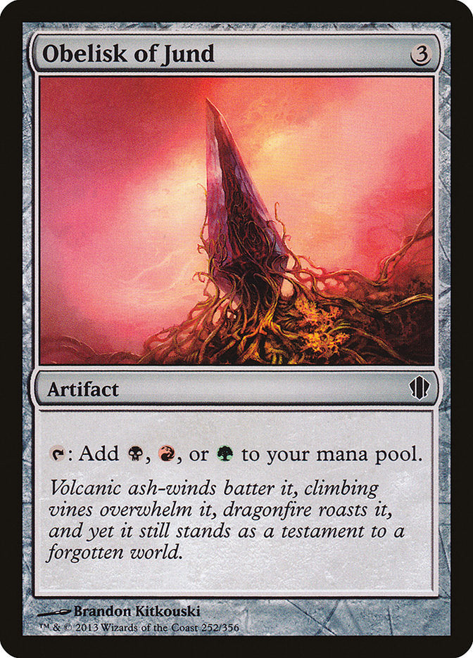 Obelisk of Jund [Commander 2013] | Deep Dive Games St. Marys