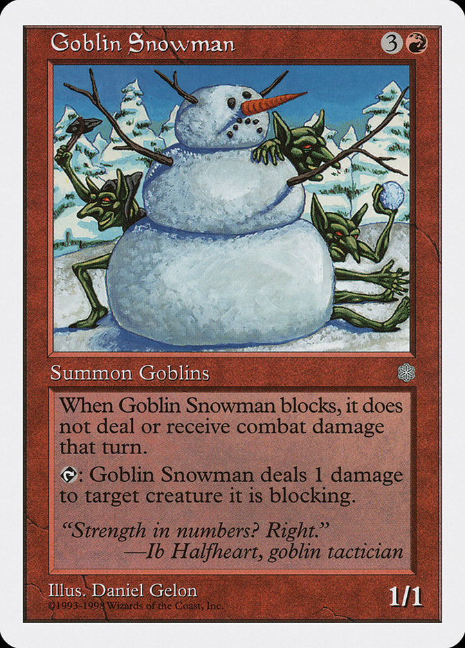 Goblin Snowman [Anthologies] | Deep Dive Games St. Marys