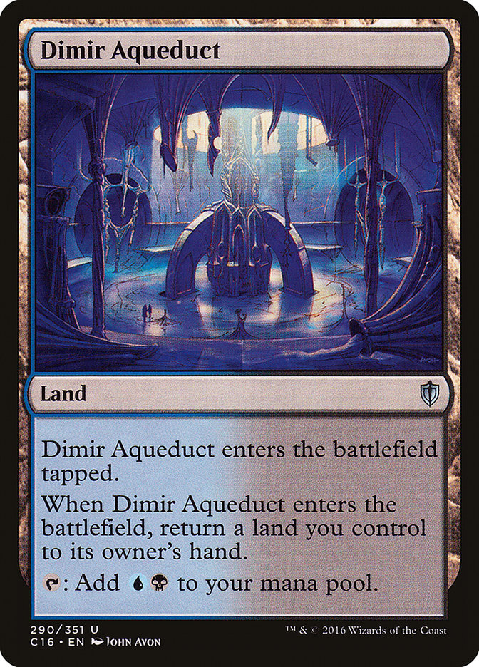 Dimir Aqueduct [Commander 2016] | Deep Dive Games St. Marys