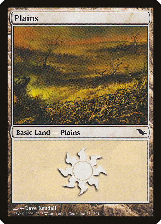 Plains (284) [Shadowmoor] | Deep Dive Games St. Marys