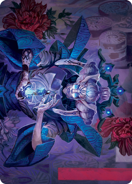 Tameshi, Reality Architect 1 Art Card [Kamigawa: Neon Dynasty Art Series] | Deep Dive Games St. Marys