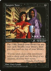 Vampiric Tutor (Oversized) [Oversize Cards] | Deep Dive Games St. Marys