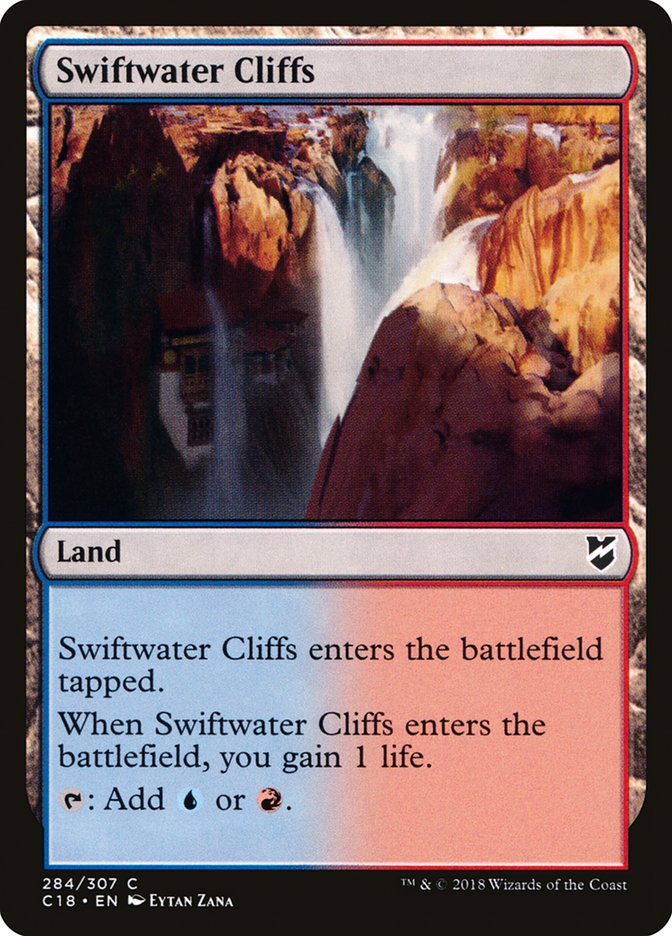 Swiftwater Cliffs [Commander 2018] | Deep Dive Games St. Marys