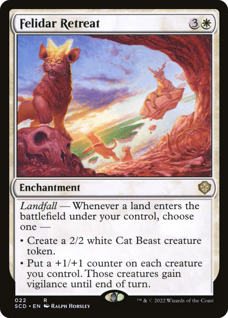 Felidar Retreat [Starter Commander Decks] | Deep Dive Games St. Marys