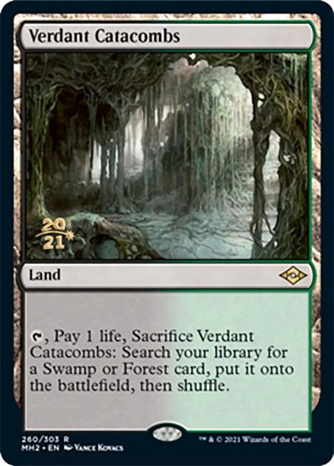 Verdant Catacombs [Modern Horizons 2 Prerelease Promos] | Deep Dive Games St. Marys