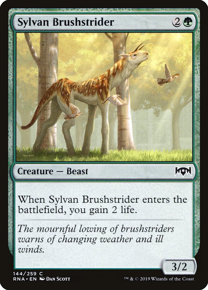 Sylvan Brushstrider [Ravnica Allegiance] | Deep Dive Games St. Marys