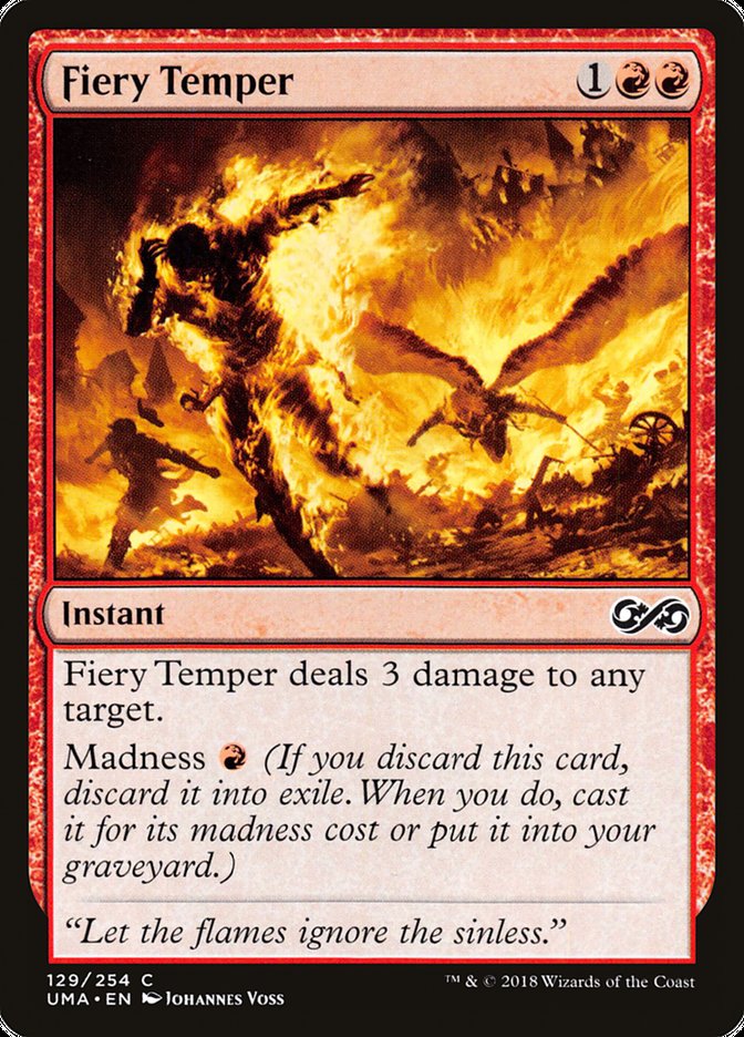 Fiery Temper [Ultimate Masters] | Deep Dive Games St. Marys