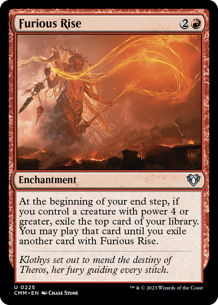 Furious Rise [Commander Masters] | Deep Dive Games St. Marys