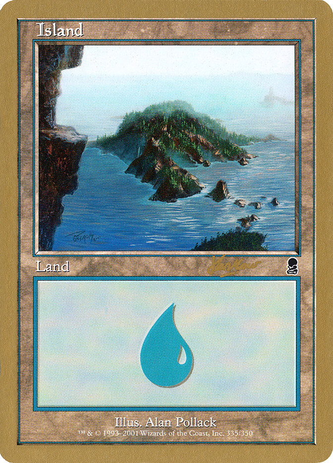 Island (shh335) (Sim Han How) [World Championship Decks 2002] | Deep Dive Games St. Marys