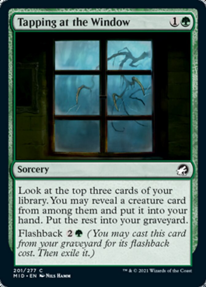 Tapping at the Window [Innistrad: Midnight Hunt] | Deep Dive Games St. Marys