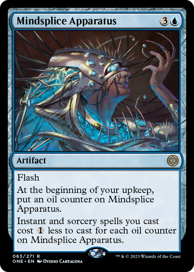 Mindsplice Apparatus (Promo Pack) [Phyrexia: All Will Be One Promos] | Deep Dive Games St. Marys