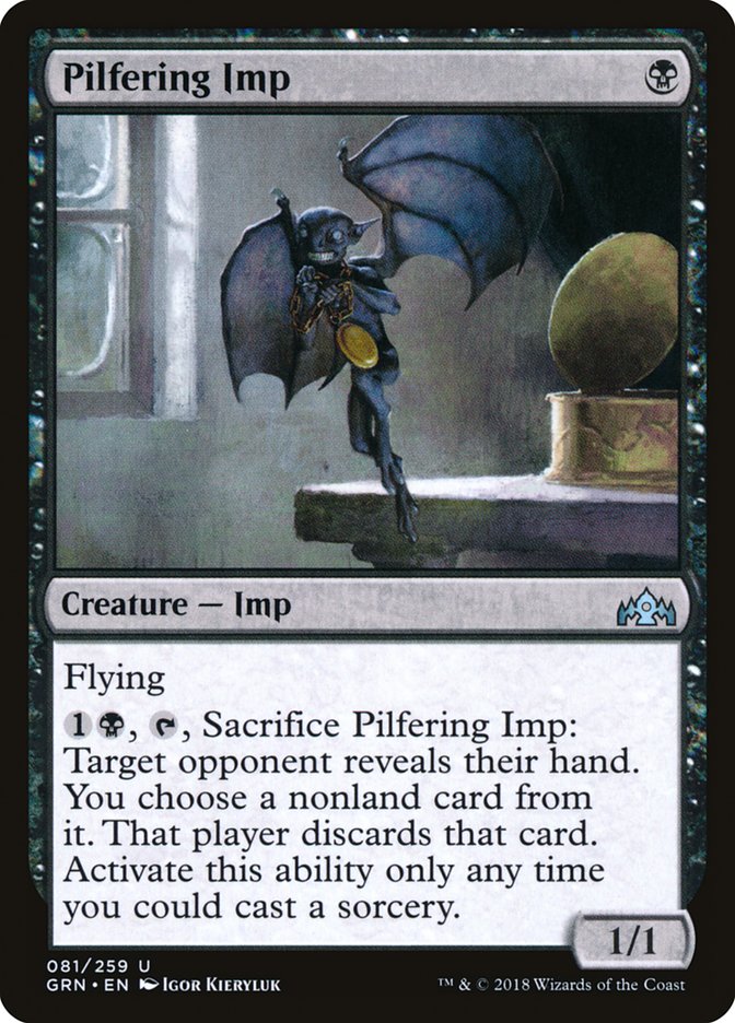 Pilfering Imp [Guilds of Ravnica] | Deep Dive Games St. Marys