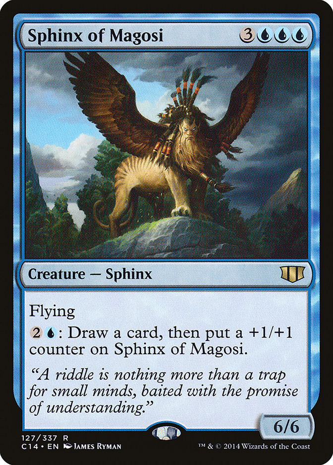 Sphinx of Magosi [Commander 2014] | Deep Dive Games St. Marys