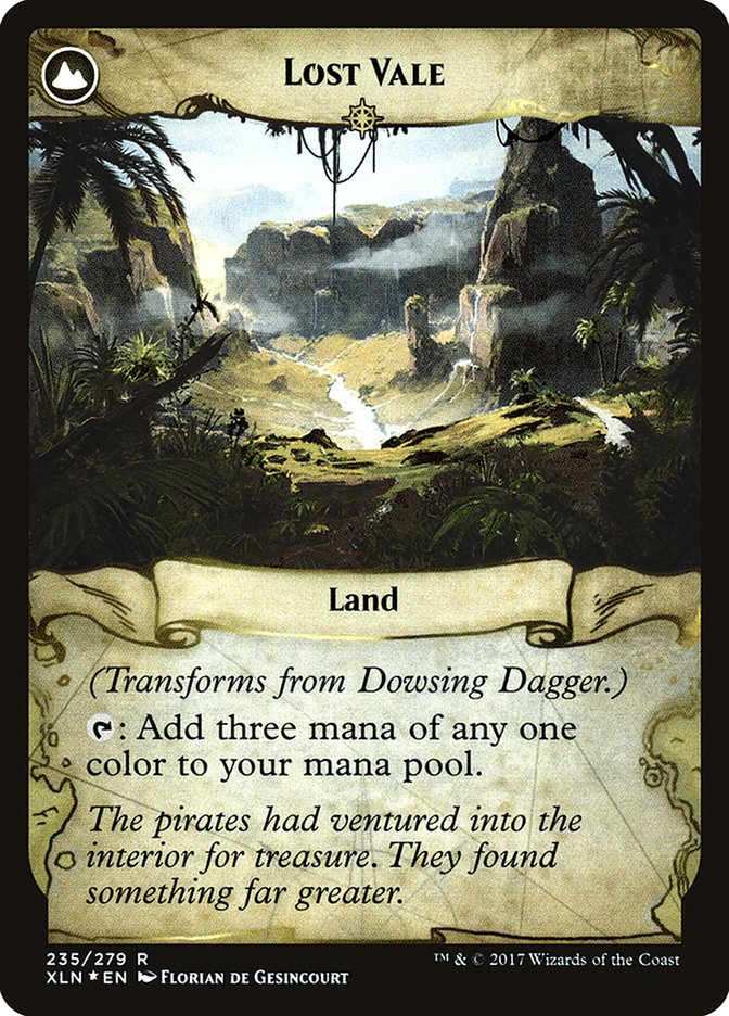 Dowsing Dagger // Lost Vale [Ixalan Prerelease Promos] | Deep Dive Games St. Marys