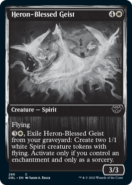 Heron-Blessed Geist [Innistrad: Double Feature] | Deep Dive Games St. Marys