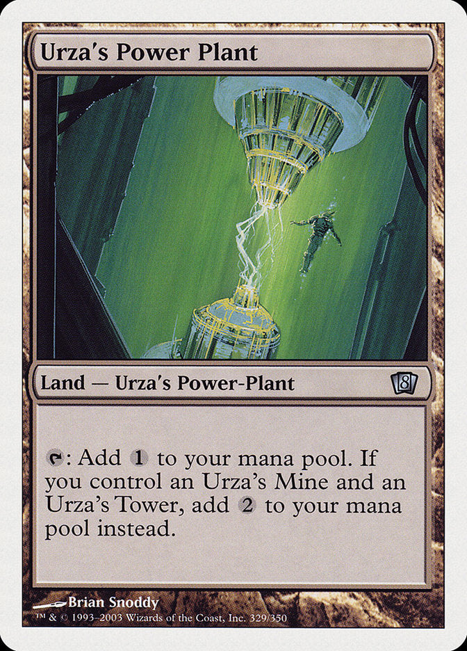 Urza's Power Plant [Eighth Edition] | Deep Dive Games St. Marys
