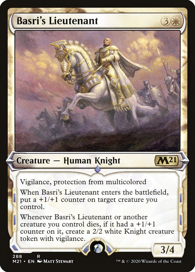 Basri's Lieutenant (Showcase) [Core Set 2021] | Deep Dive Games St. Marys