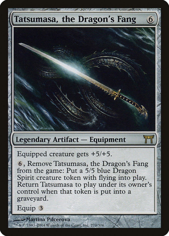 Tatsumasa, the Dragon's Fang [Champions of Kamigawa] | Deep Dive Games St. Marys