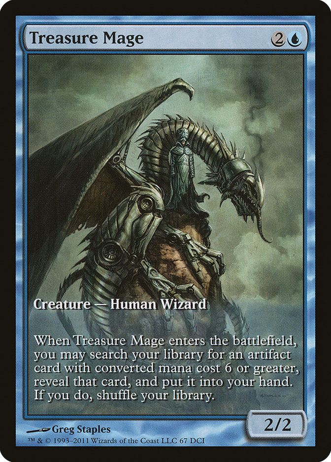 Treasure Mage (Extended Art) [Mirrodin Besieged Promos] | Deep Dive Games St. Marys