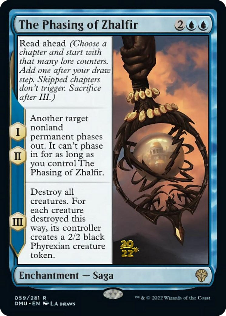 The Phasing of Zhalfir [Dominaria United Prerelease Promos] | Deep Dive Games St. Marys