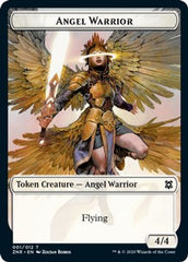 Angel Warrior // Shark Double-Sided Token [Challenger Decks 2021 Tokens] | Deep Dive Games St. Marys