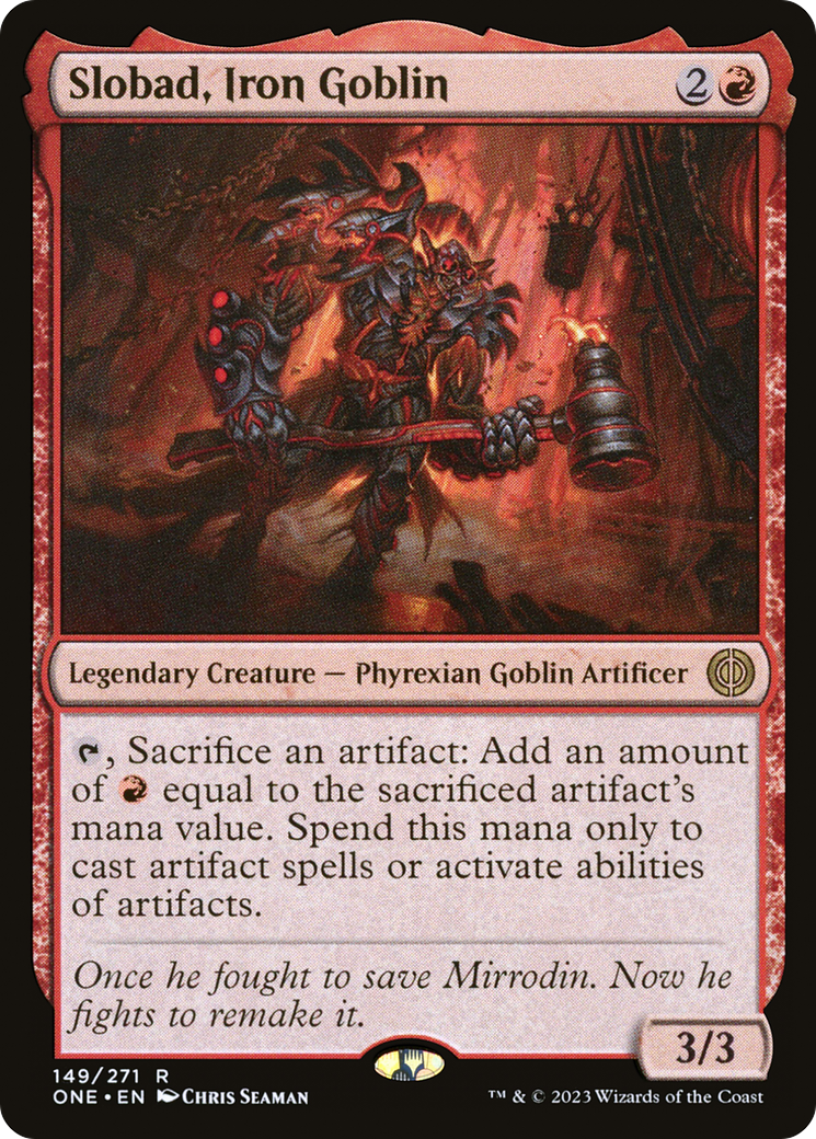 Slobad, Iron Goblin [Phyrexia: All Will Be One] | Deep Dive Games St. Marys