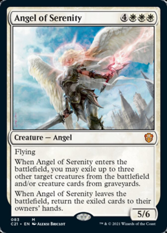 Angel of Serenity [Commander 2021] | Deep Dive Games St. Marys