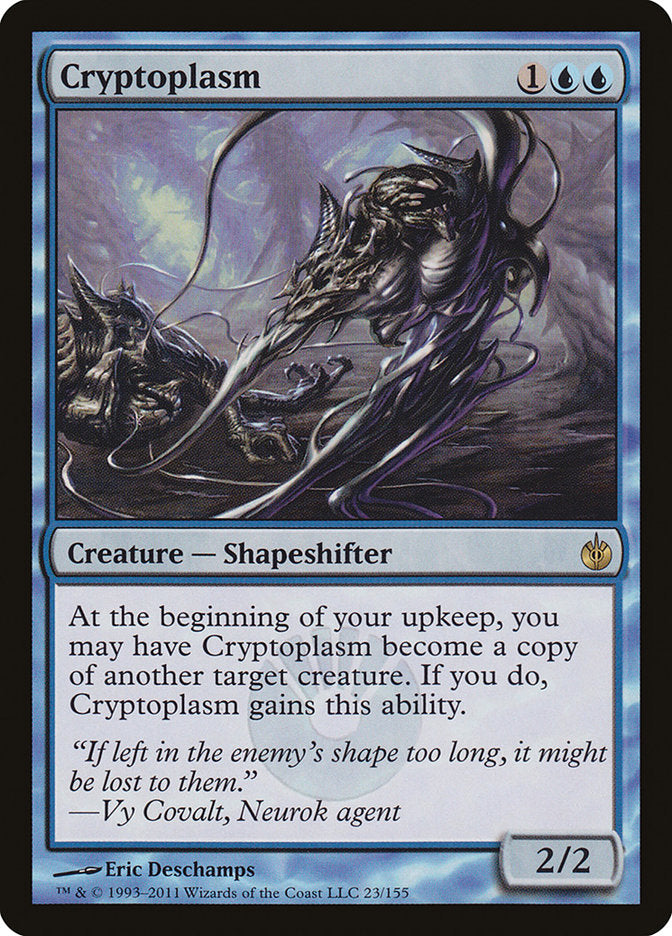 Cryptoplasm [Mirrodin Besieged] | Deep Dive Games St. Marys