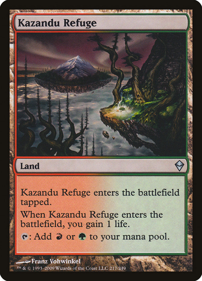 Kazandu Refuge [Zendikar] | Deep Dive Games St. Marys
