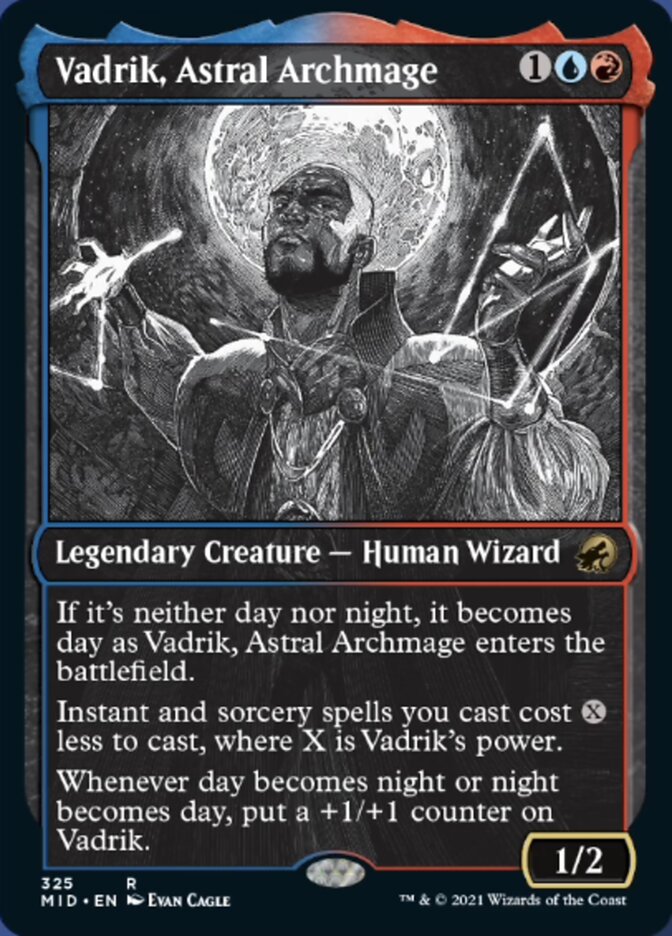 Vadrik, Astral Archmage (Showcase Eternal Night) [Innistrad: Midnight Hunt] | Deep Dive Games St. Marys