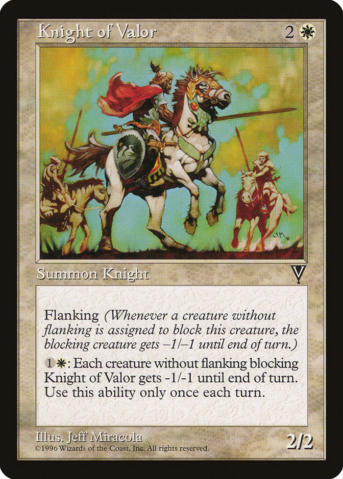 Knight of Valor [Visions] | Deep Dive Games St. Marys