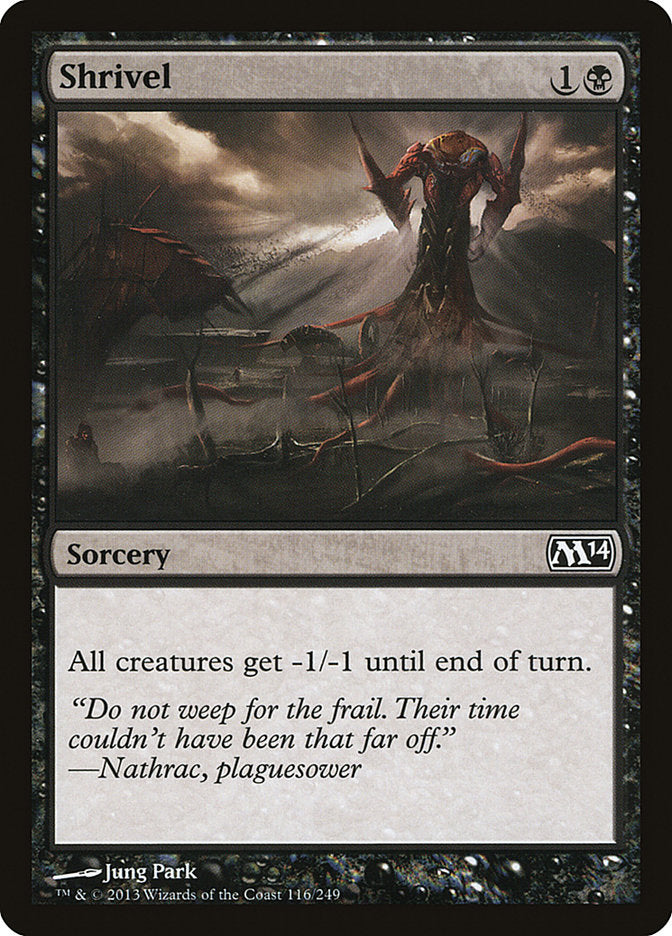 Shrivel [Magic 2014] | Deep Dive Games St. Marys