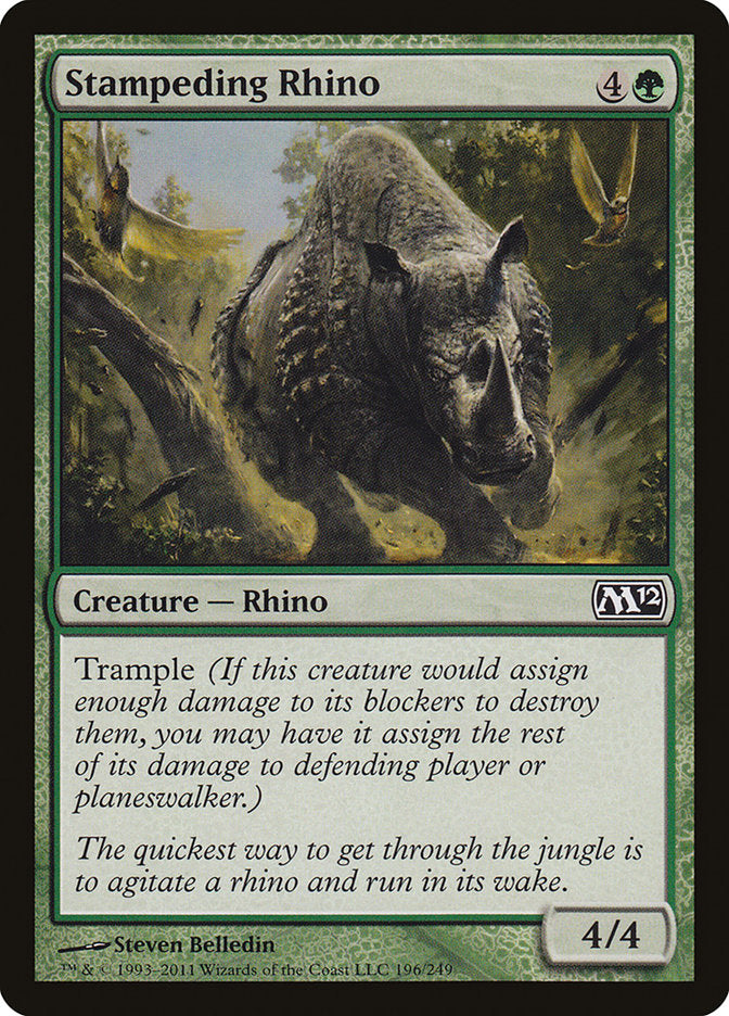 Stampeding Rhino [Magic 2012] | Deep Dive Games St. Marys