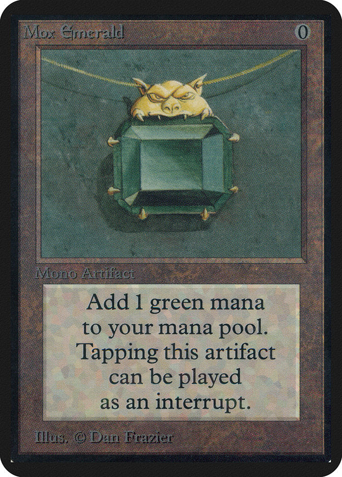 Mox Emerald [Alpha Edition] | Deep Dive Games St. Marys
