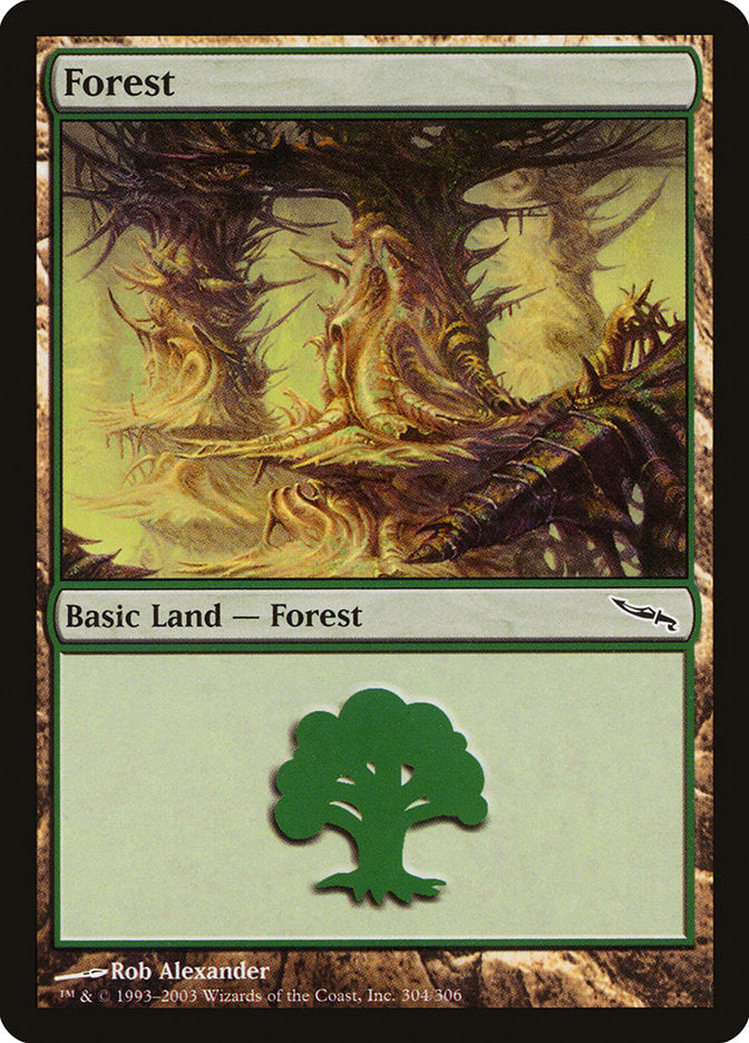 Forest (304) [Mirrodin] | Deep Dive Games St. Marys