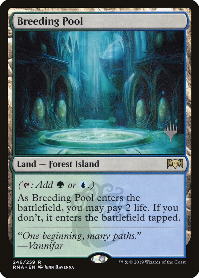 Breeding Pool (Promo Pack) [Ravnica Allegiance Promos] | Deep Dive Games St. Marys