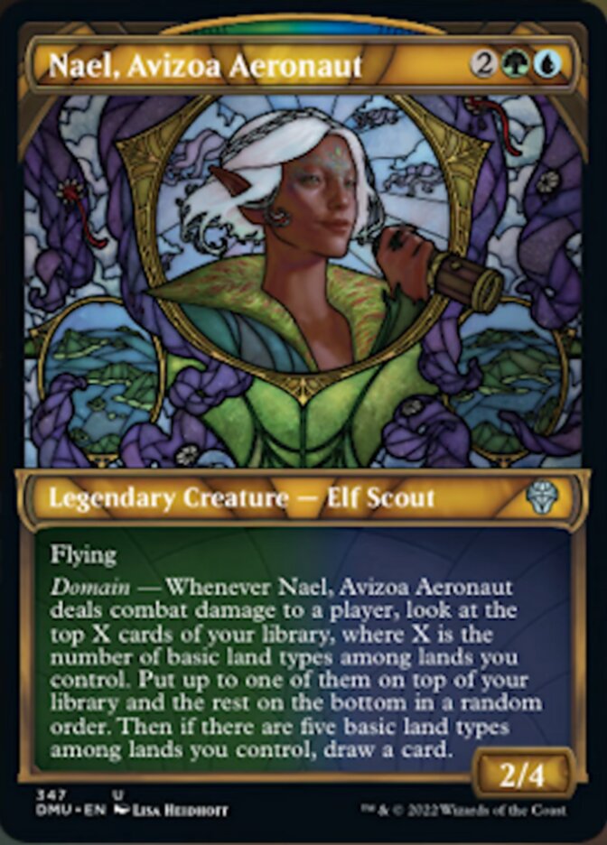 Nael, Avizoa Aeronaut (Showcase Textured) [Dominaria United] | Deep Dive Games St. Marys