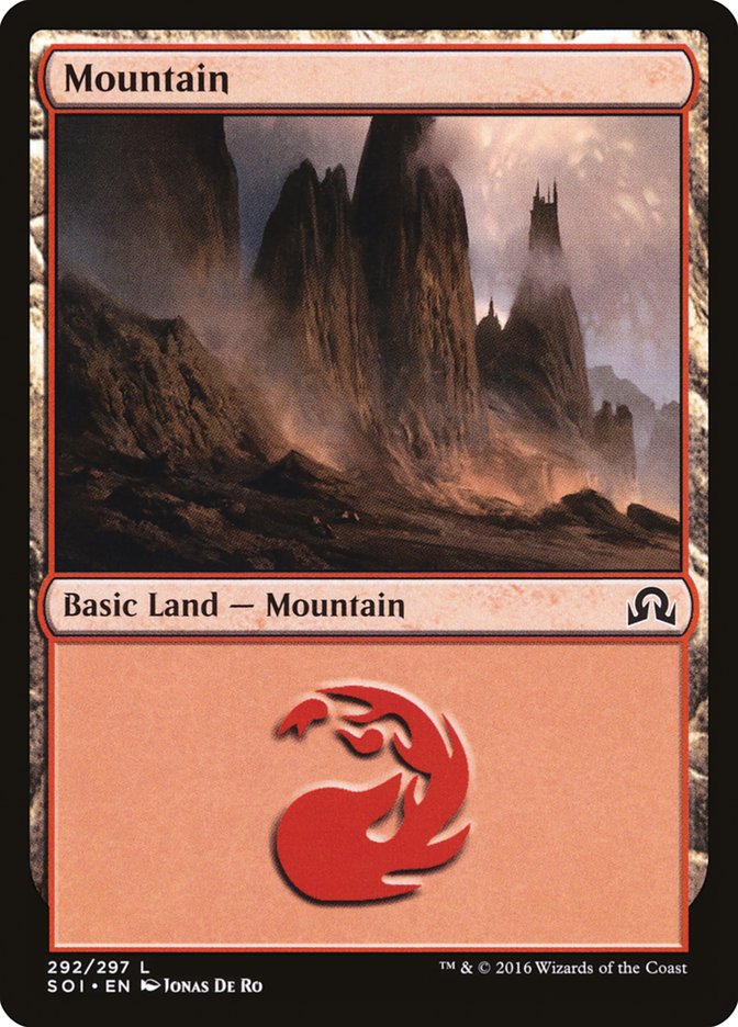 Mountain (292) [Shadows over Innistrad] | Deep Dive Games St. Marys