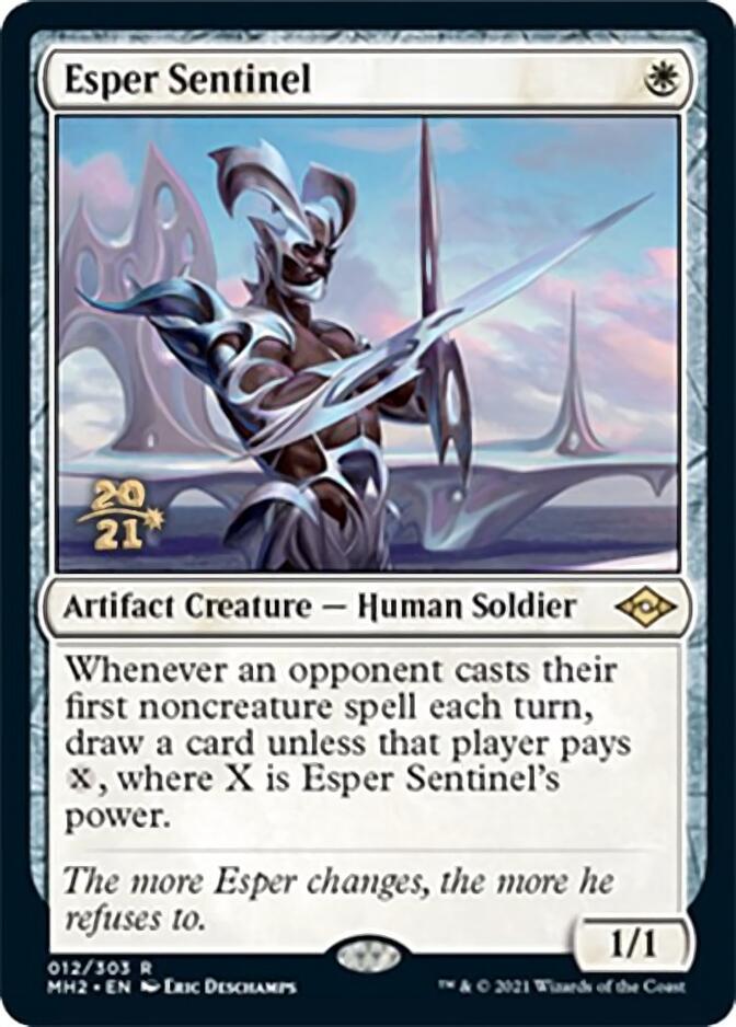 Esper Sentinel [Modern Horizons 2 Prerelease Promos] | Deep Dive Games St. Marys