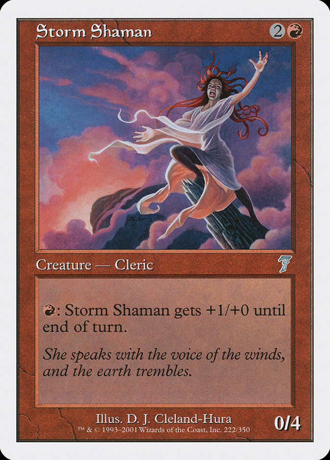 Storm Shaman [Seventh Edition] | Deep Dive Games St. Marys