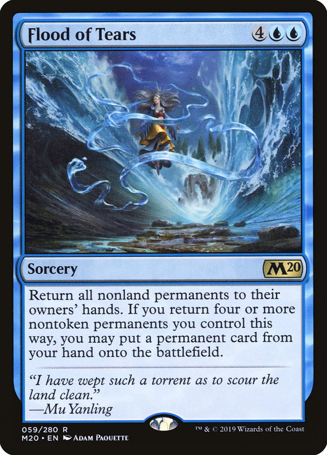 Flood of Tears [Core Set 2020] | Deep Dive Games St. Marys