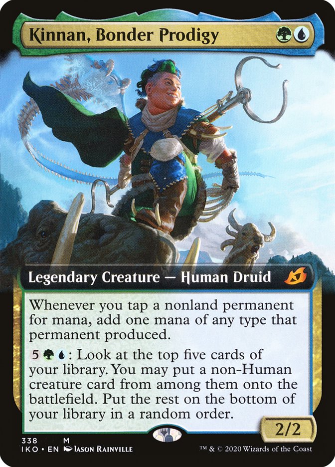 Kinnan, Bonder Prodigy (Extended Art) [Ikoria: Lair of Behemoths] | Deep Dive Games St. Marys