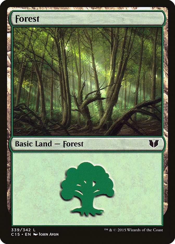 Forest (339) [Commander 2015] | Deep Dive Games St. Marys