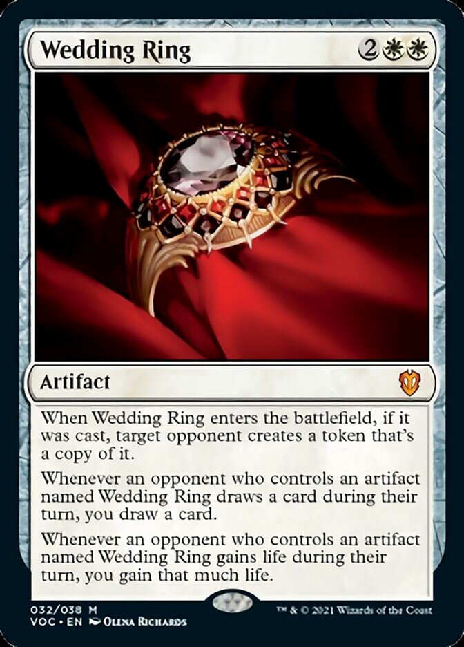 Wedding Ring [Innistrad: Crimson Vow Commander] | Deep Dive Games St. Marys