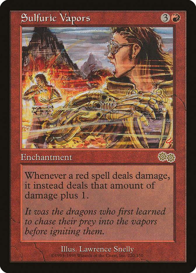 Sulfuric Vapors [Urza's Saga] | Deep Dive Games St. Marys