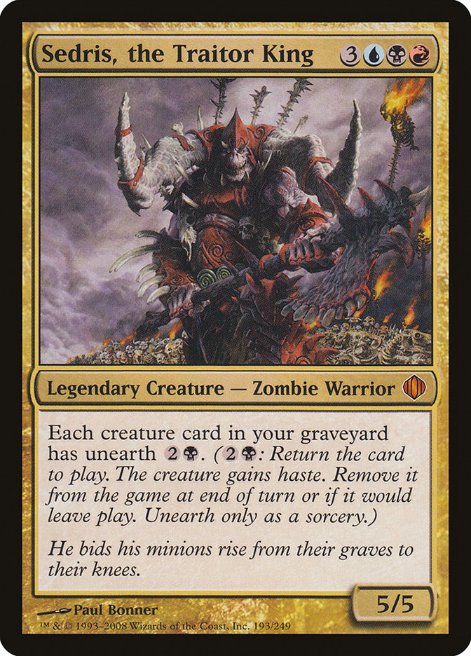Sedris, the Traitor King [Shards of Alara] | Deep Dive Games St. Marys