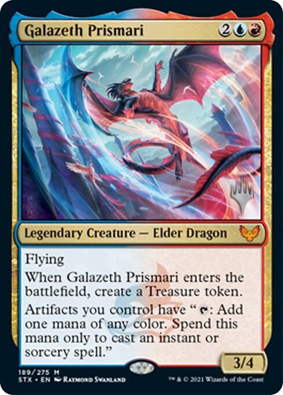 Galazeth Prismari (Promo Pack) [Strixhaven: School of Mages Promos] | Deep Dive Games St. Marys