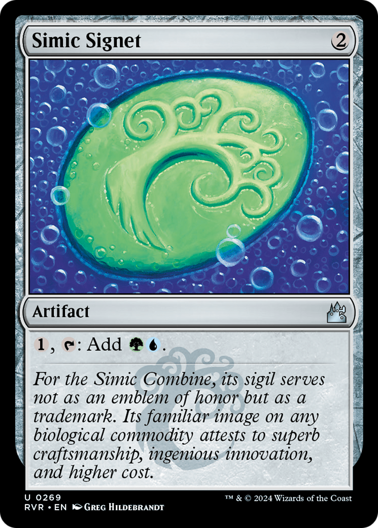 Simic Signet [Ravnica Remastered] | Deep Dive Games St. Marys